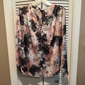 Talbots Floral Blouse